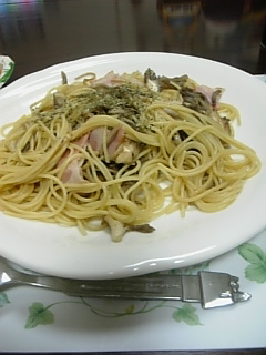 071010きのこパスタ