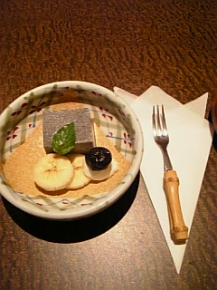 071029嵯峨沢館朝食 ﾃﾞｻﾞｰﾄ