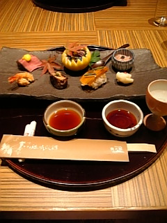 071029嵯峨沢館　夕食1