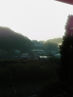 071030嵯峨沢館　朝日