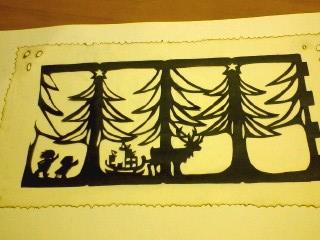 切り絵　１