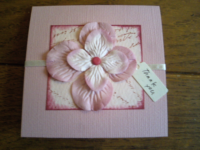 Shuさん主催の交換会BDカードのthanksカード