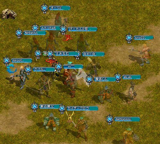 FS1122ｖｓ『極大権限保有上級生徒会』ﾒﾝﾊﾞｰ集合図