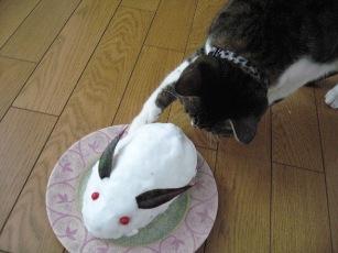 リンと雪うさぎ 3