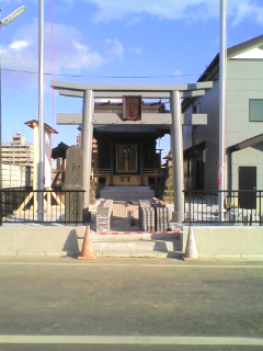 正月なのに入れない神社