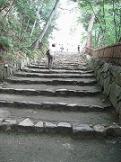 彦根城本丸への道