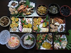 ０７年のおせち