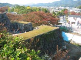 篠山城跡からの市街遠景