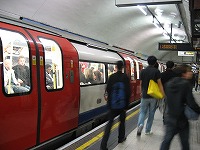 ロンドンの地下鉄