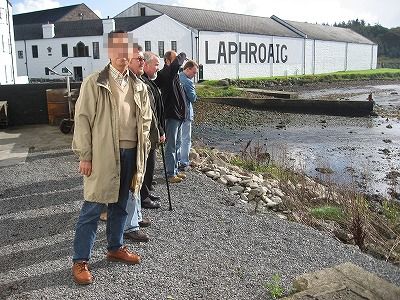 ラフロイグ・海辺