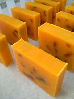 オレンジモザイクカット