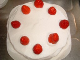 イチゴのショートケーキ