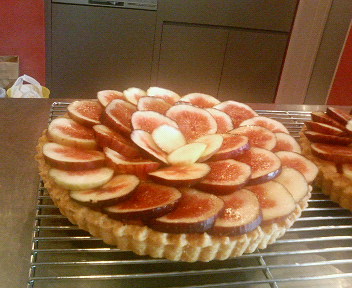 イチジクのタルトオレンジ風味