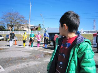 場所移動してますシンケンジャー