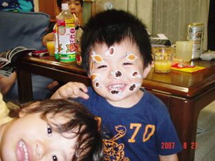 シールペタペタ