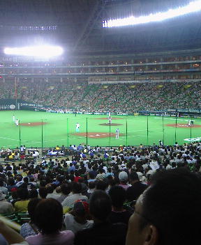 球場内の風景