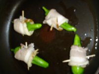 シシトウベーコン巻き