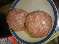 060715でかいハンバーグ