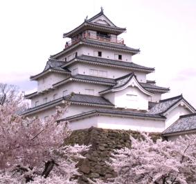 鶴ヶ城の桜