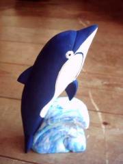 スタンディングイルカ