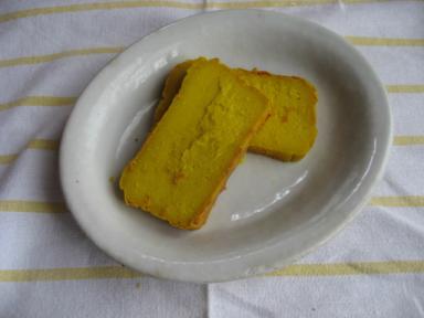 パンプキンチーズケーキ