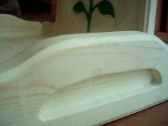 薔薇トレイ　サイド