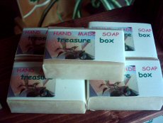 石鹸ラッピング.