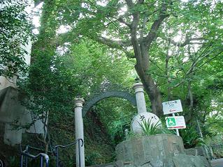 グラバー邸宅入り口