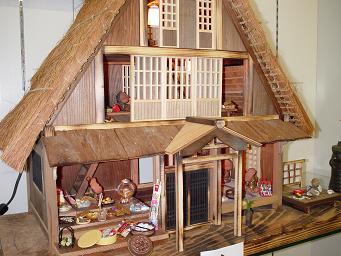 合掌造りのお家