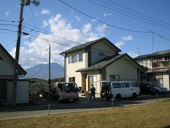 Ｙ家 完成間近.JPG