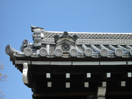 京都御所の瓦