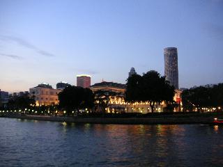 シンガポールの夕焼け