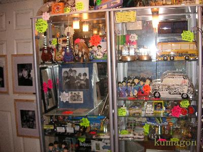 Beatles store の内部　1