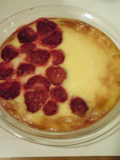 フラン半分いちご