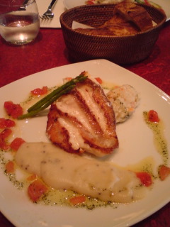 ル・プレヴェールのランチ・メインのお魚