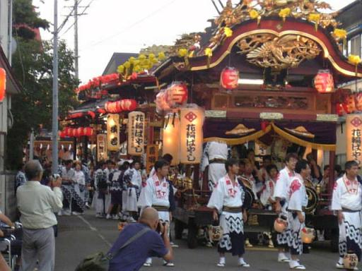 花輪ばやし_朝詰め