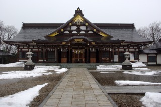 秋田縣護國神社_2_拝殿