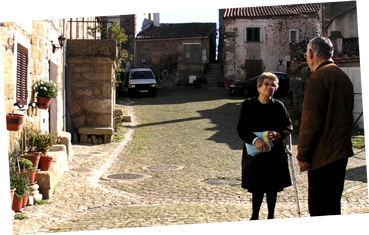 town in the western part of Monsanto district, Portugal
