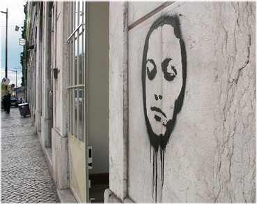 Bairro Alto in Lisbon, Portugal