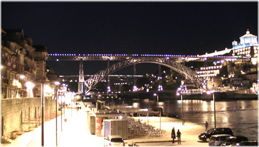 Ponte de Dom Luis I in Porto, Portugal
