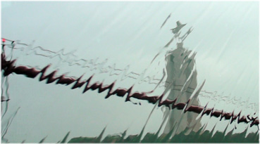 Cristo rei from ponte 25 de Abril, Portugal