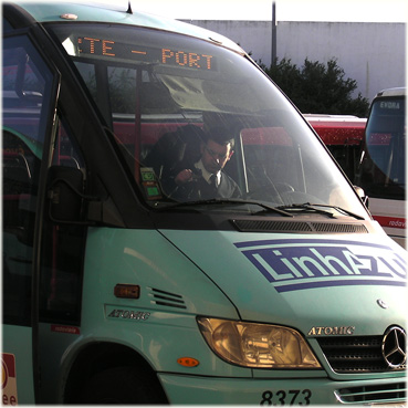 zona norte - porta nova of LinhAzul in Evora, Portugal