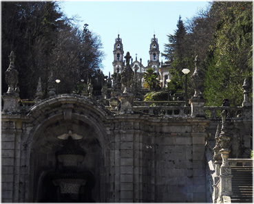 Sanctuario de N. Sra. dos Remedios in Lamego, Portugal
