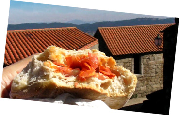 at Lucano (clock tower) in Monsanto, Portugal