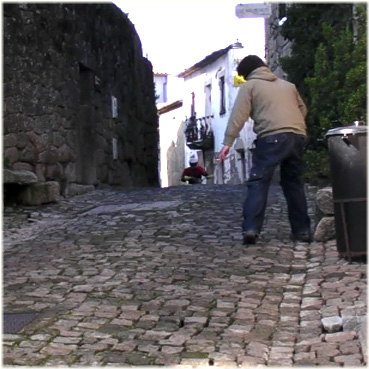 Sao Salvador's Cross in Monsanto, Portugal
