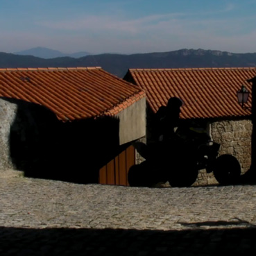 Lucano (clock tower) in Monsanto, Portugal