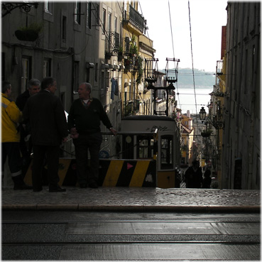 Bairro Alto in Lisboa, Portugal