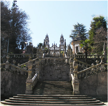 Sanctuario de N. Sra. dos Remedios in Lamego, Portugal