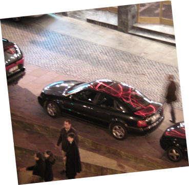 Praca da Batalla in Porto, Portugal