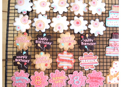 birthday cookies for Breanna 2